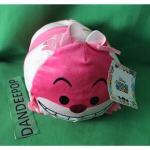 Disney Pixar Alice In Wonderland Cheshire Cat Tsum Tsum Stuffed Animal Toy 8"
